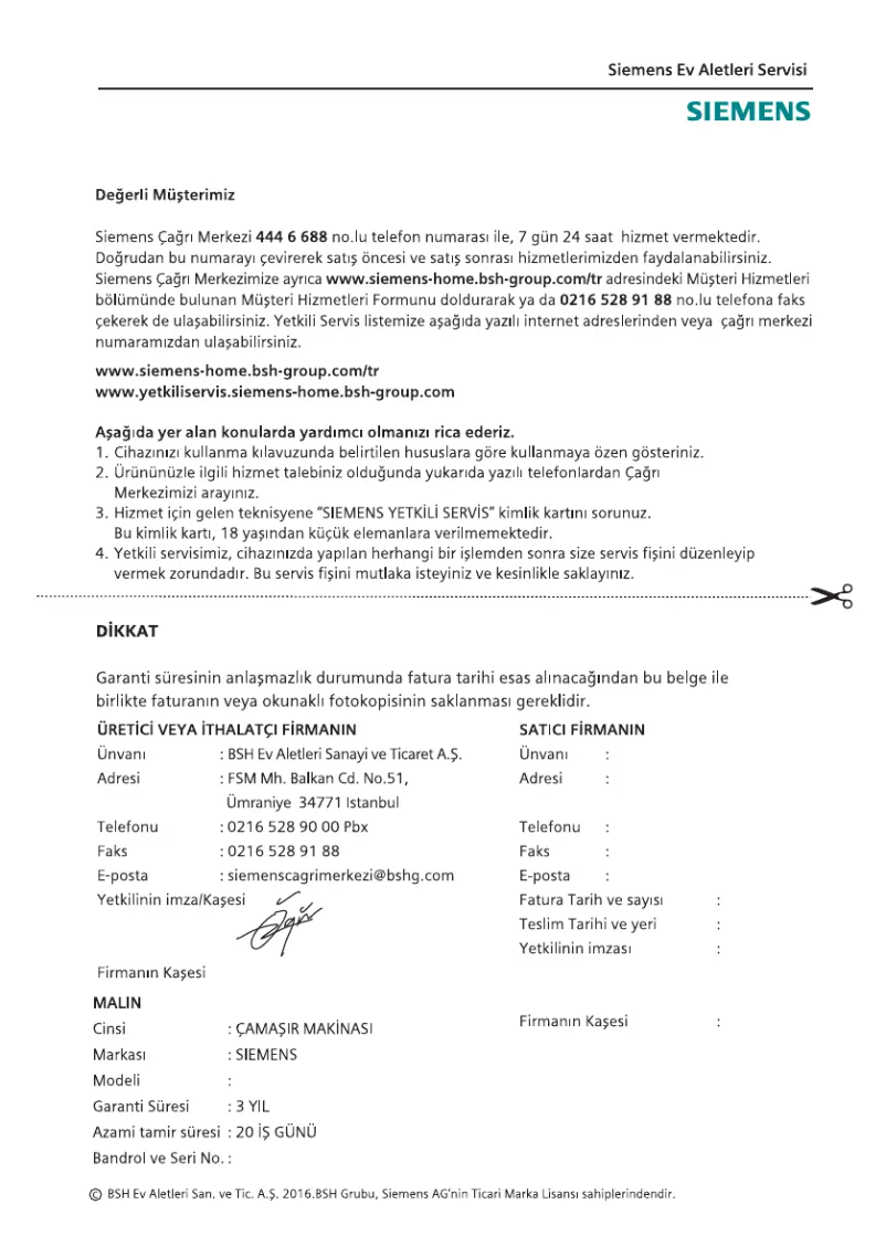 Page n°1 - Manuel utilisateur Siemens WM14T581TR