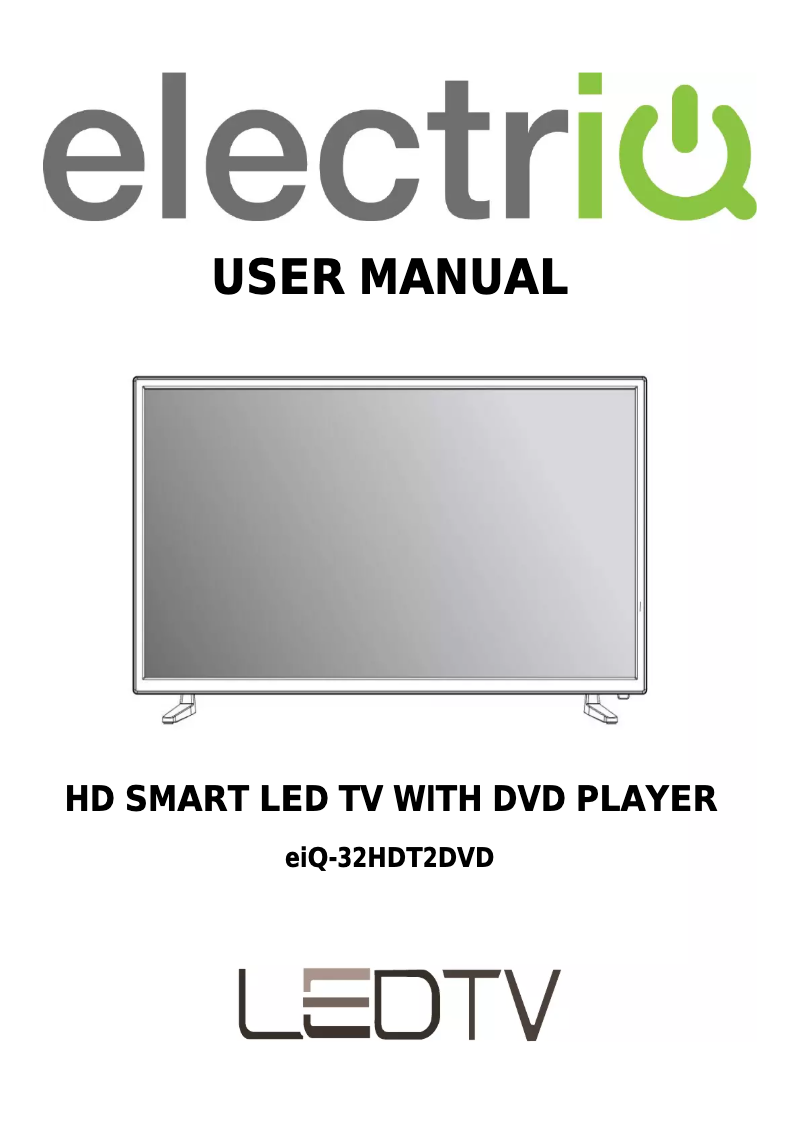 Image de la première page du manuel de l'appareil eiQ-32HDT2DVD