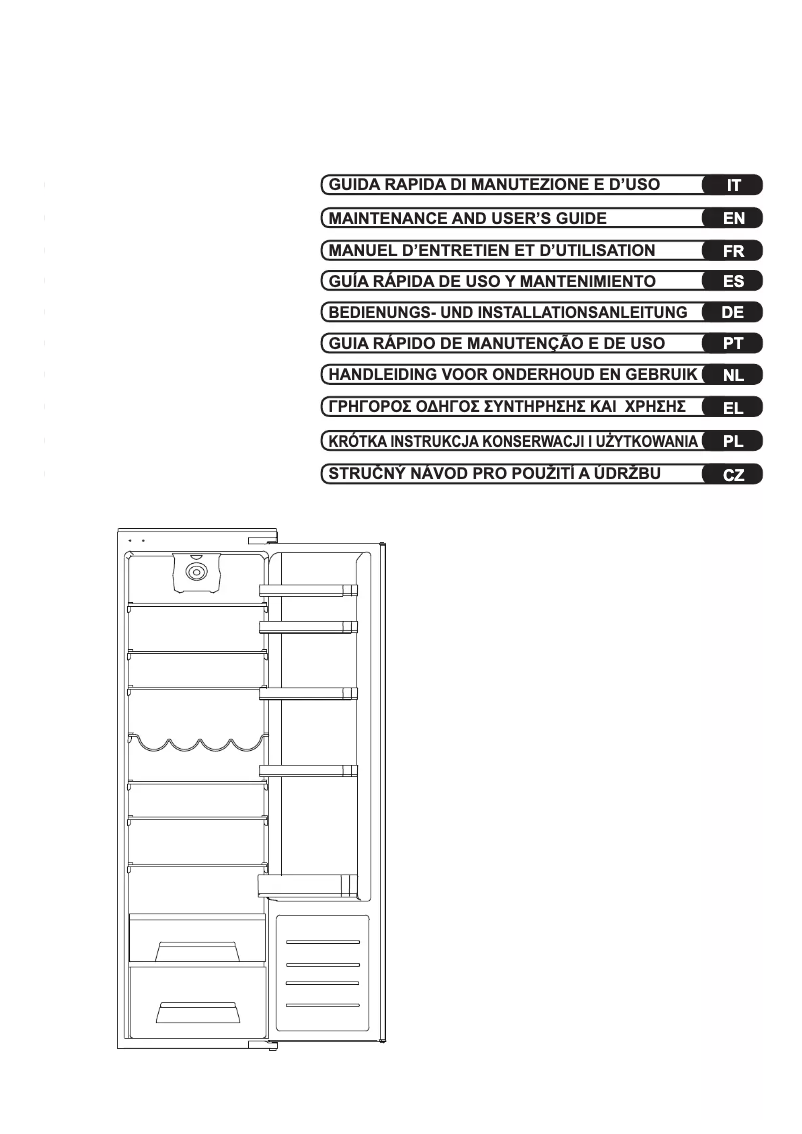 Page n°1 - Manuel utilisateur Candy CFLO 3550 E/1K