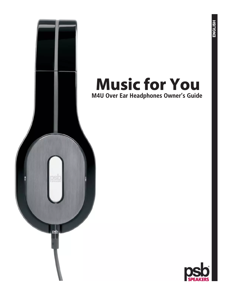 First page image of the manual for M4U 1