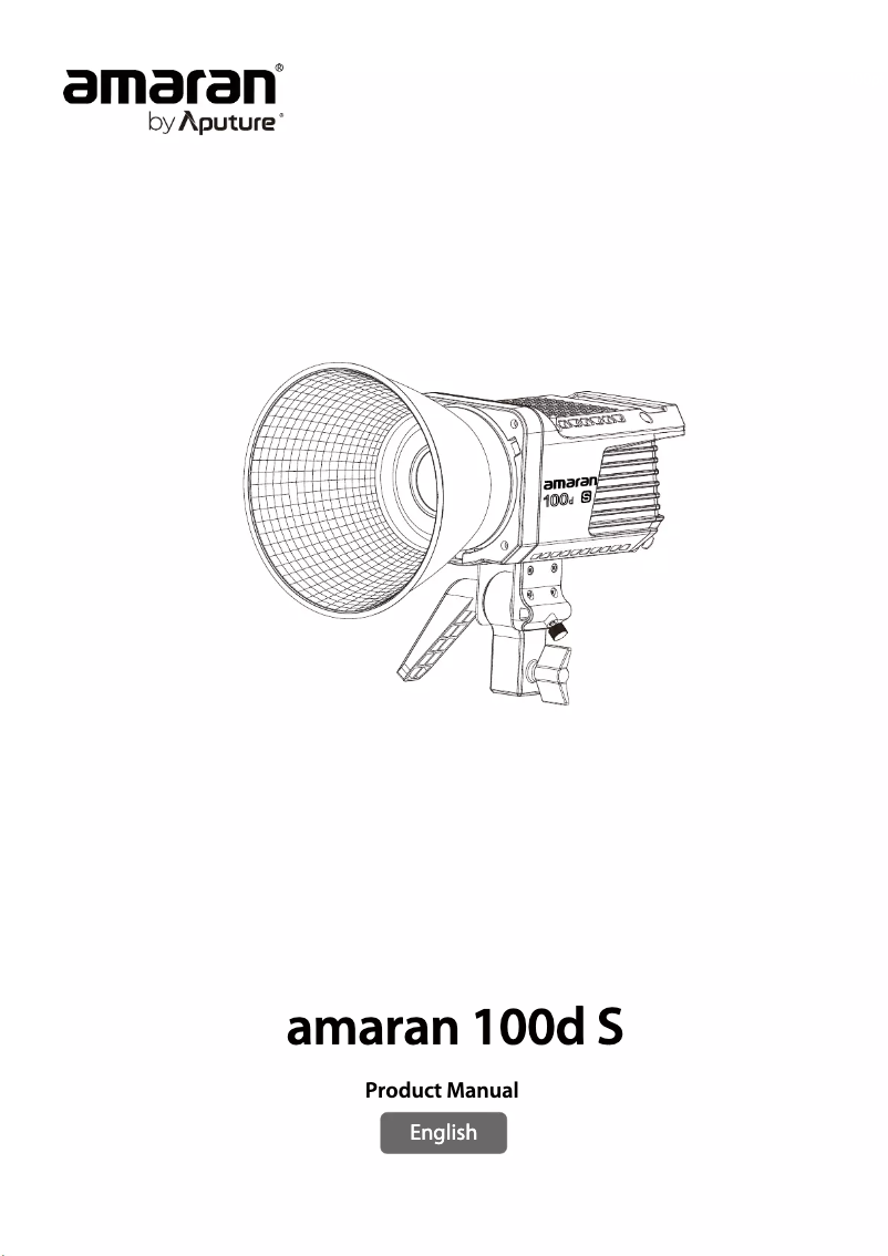 Página 1 del manual Manual de usuario Amaran 100d S