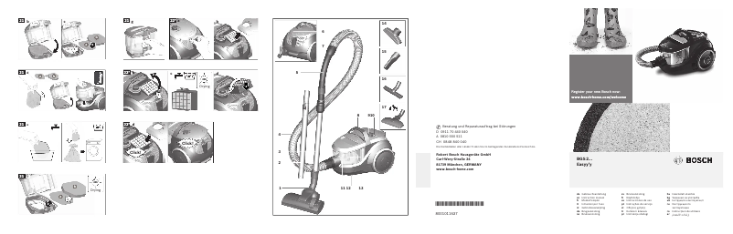Image de la première page du manuel de l'appareil BGS2112