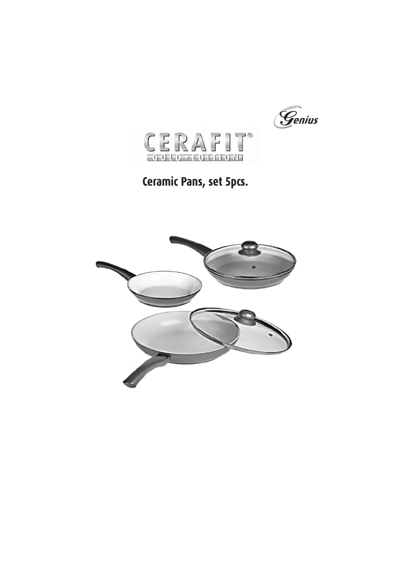 Image de la première page du manuel de l'appareil Cerafit