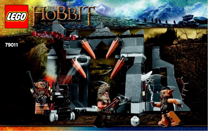Page n°1 - Manuel utilisateur Lego The Hobbit 79011