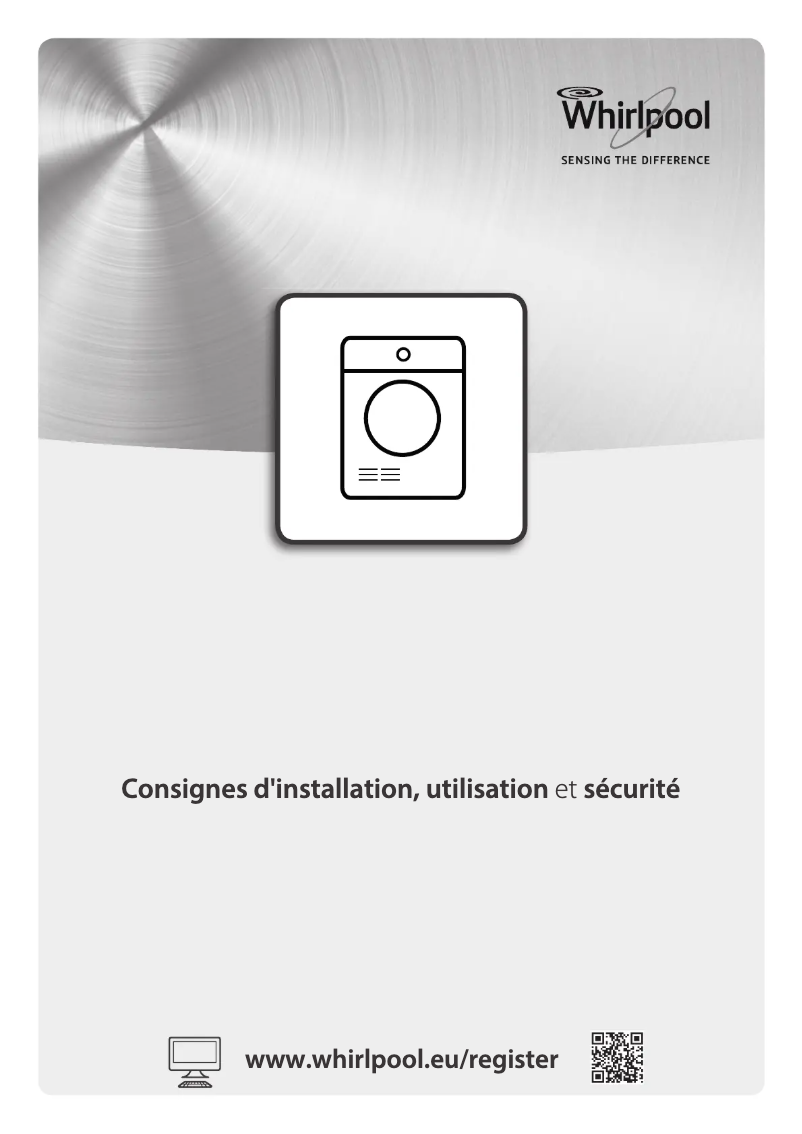 Page 1 de la notice Manuel utilisateur Whirlpool HSCX 10442