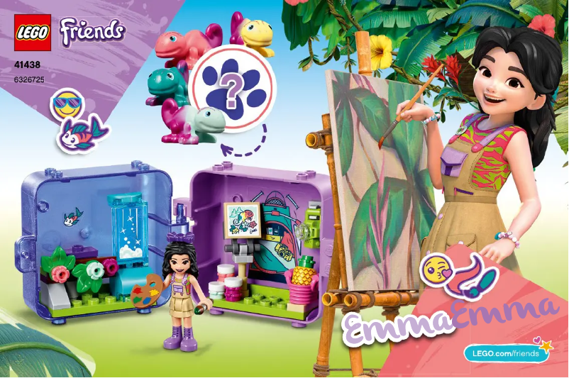 Page 1 de la notice Manuel utilisateur Lego Friends 41438