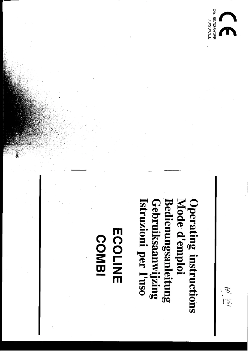 Page n°1 - Manuel utilisateur Indesit HI 461 M