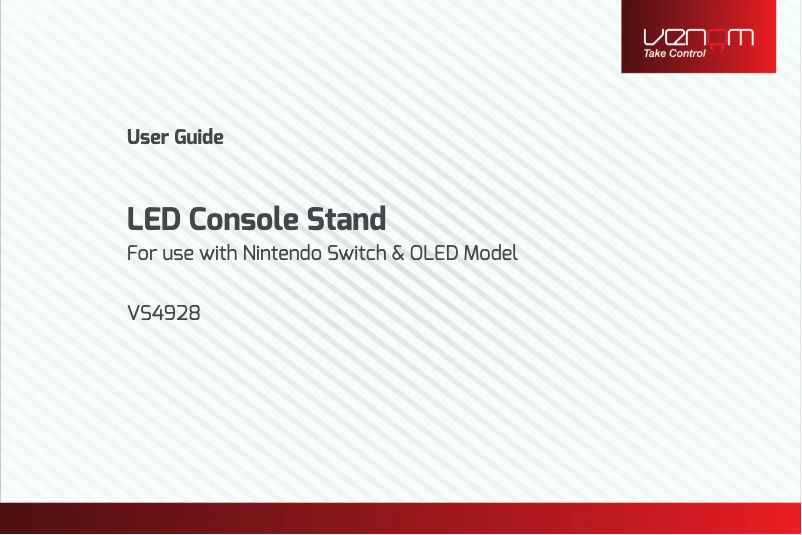 Page n°1 - Manuel utilisateur Venom VS4928