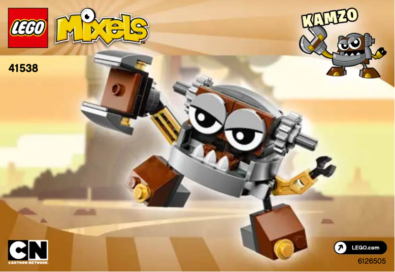 Page 1 de la notice Manuel utilisateur Lego Mixels 41538