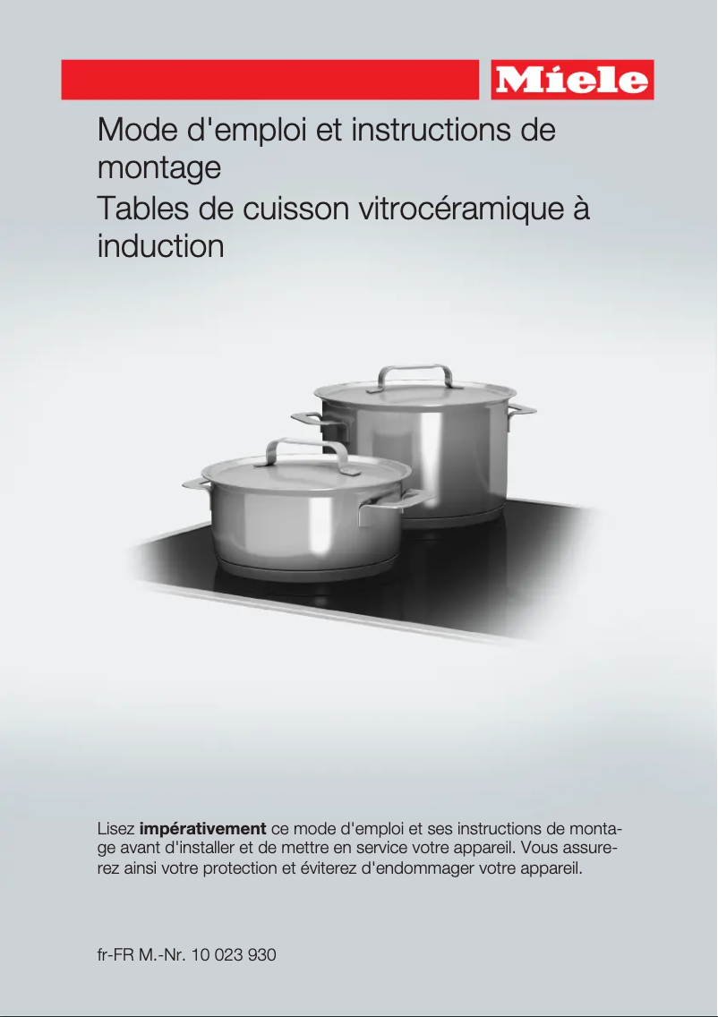 Image de la première page du manuel de l'appareil KM 6349 PowerFlex