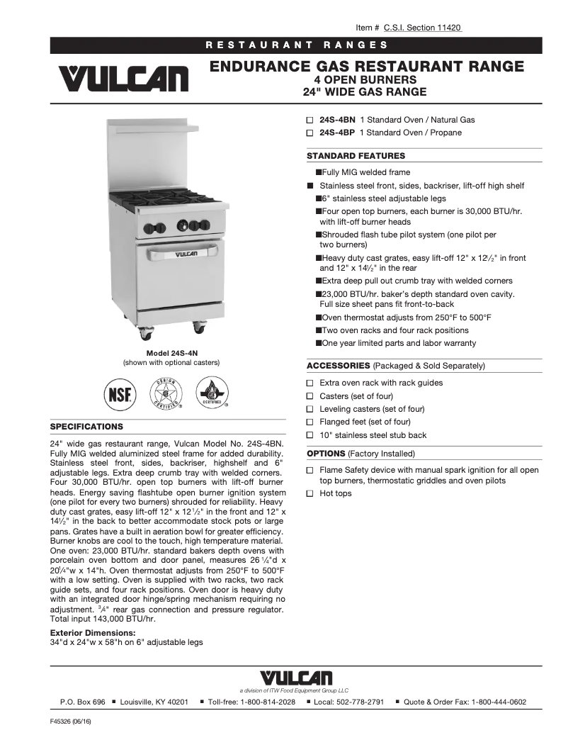 Image de la première page du manuel de l'appareil 24S-4B