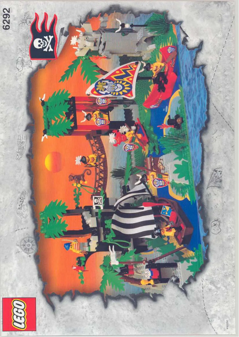 Page 1 de la notice Manuel utilisateur Lego Pirate Island