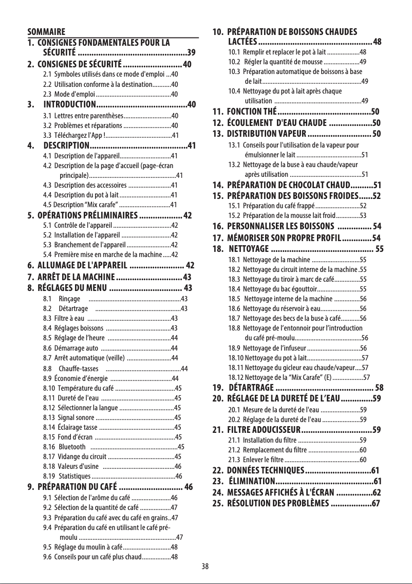 Página 1 del manual Manual de usuario DeLonghi Autentica Cappuccino ETAM 29.660.SB