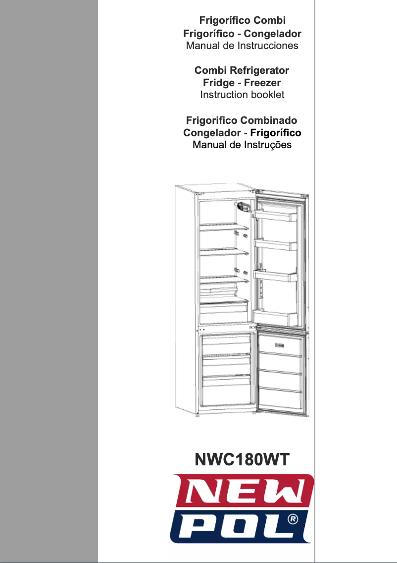 Page n°1 - Manuel utilisateur New Pol NWC180WT