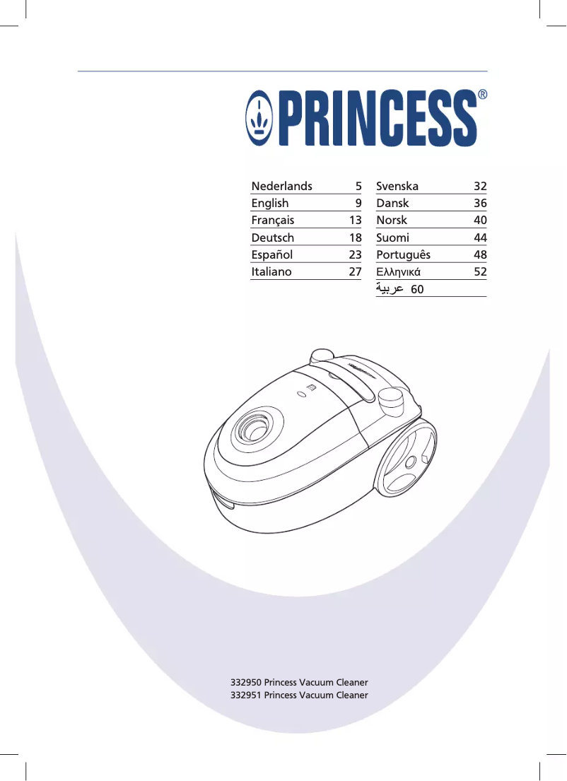 Page 1 de la notice Manuel utilisateur Princess 332951