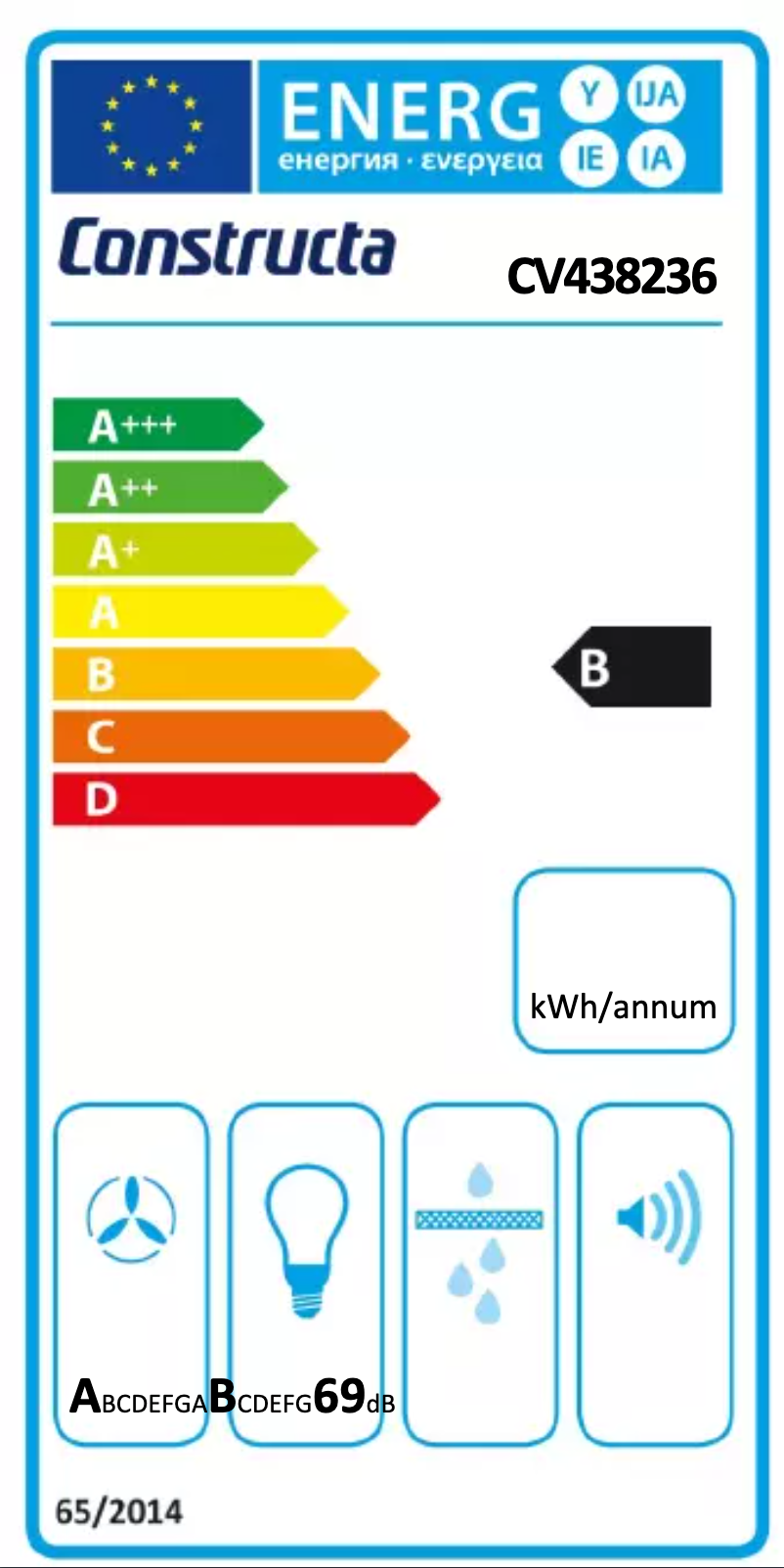 Image de la première page du manuel de l'appareil CV438236
