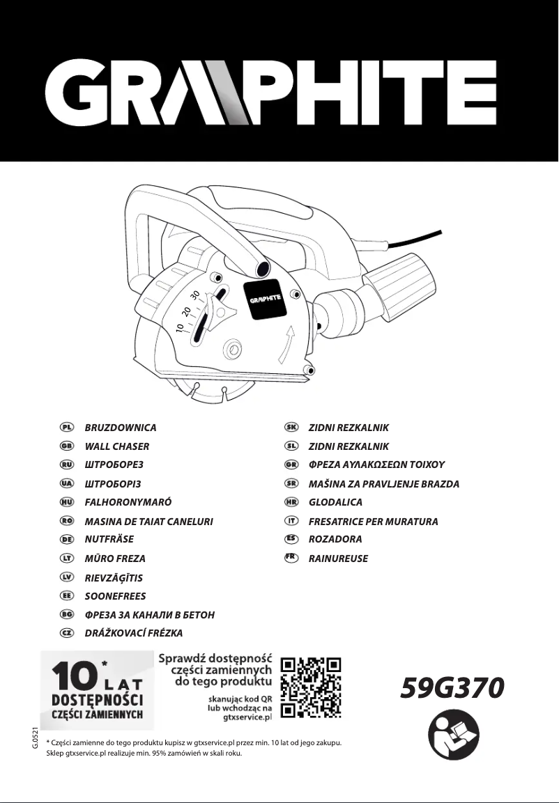 Page n°1 - Manuel utilisateur Graphite 59G370