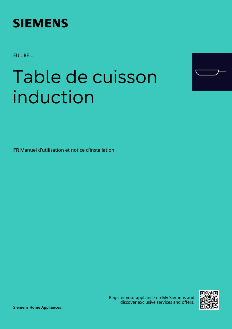 Image de la première page du manuel de l'appareil EU611BEB5H