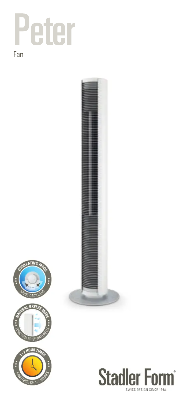 Imagen de la primera página del manual del dispositivo Peter