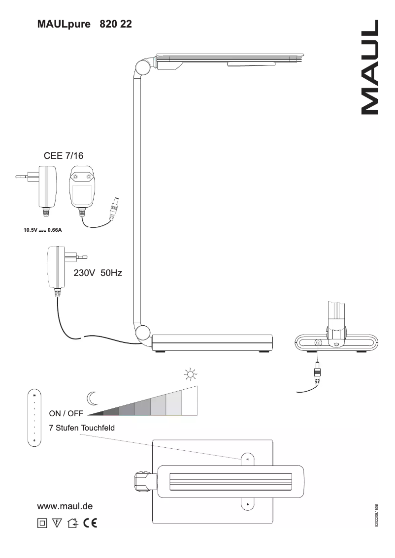 Image de la première page du manuel de l'appareil Pure