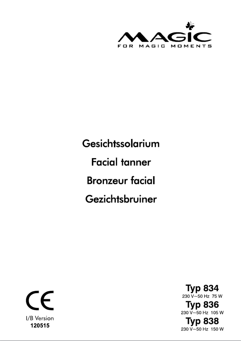 Page 1 de la notice Manuel utilisateur Efbe-Schott SC GB 836 N