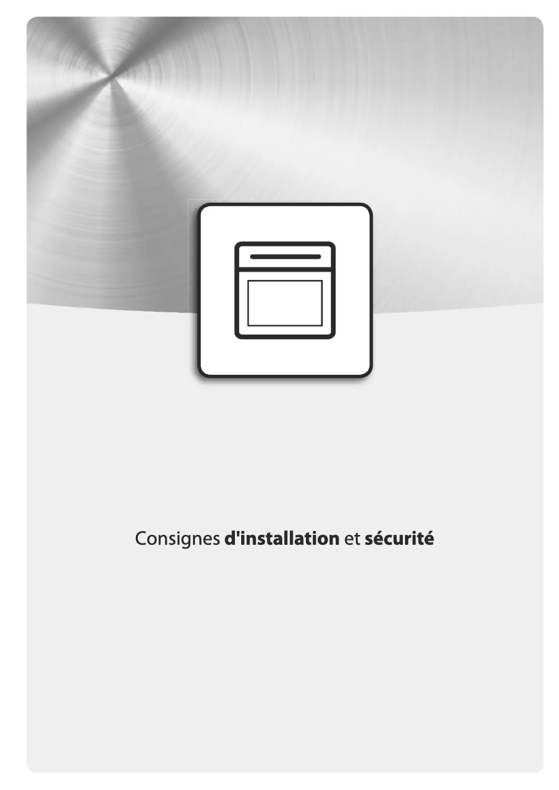 Page n°1 - Manuel utilisateur Hotpoint FA2 544 C IX HA