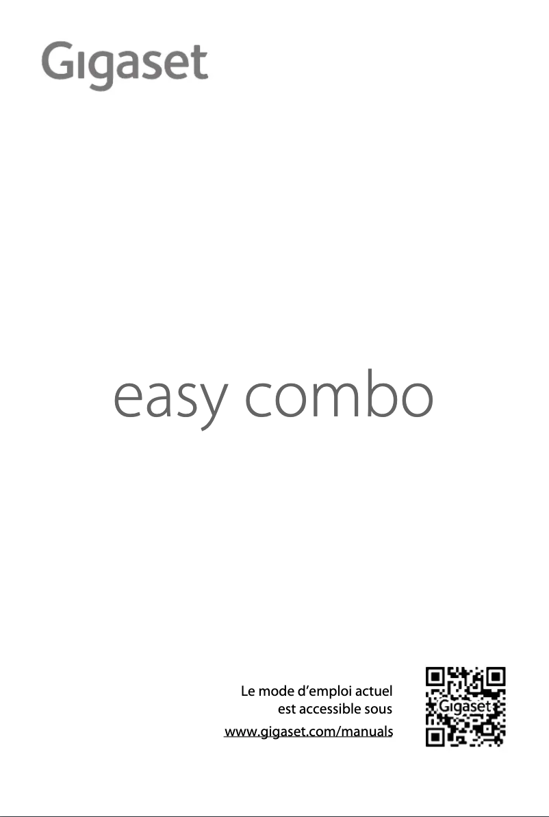 Image de la première page du manuel de l'appareil Easy Combo
