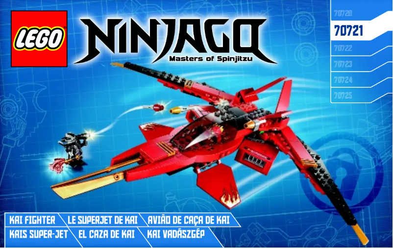 Page n°1 - Manuel utilisateur Lego Ninjago 70721