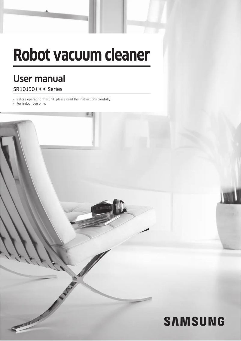 Page 1 de la notice Manuel utilisateur Samsung SR10J5035U