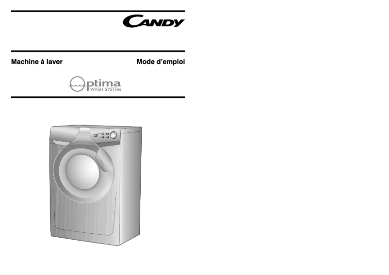 Page 1 de la notice Manuel utilisateur Candy CO 373/L-47