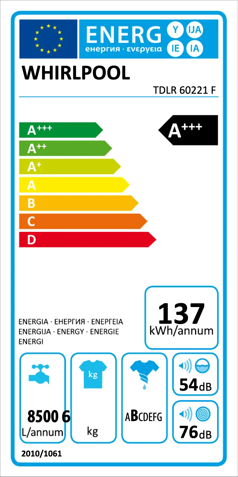 Image de la première page du manuel de l'appareil TDLR 60221 F