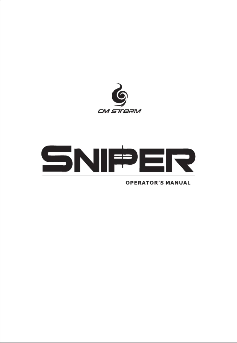 Page 1 de la notice Manuel utilisateur Cooler Master Sniper