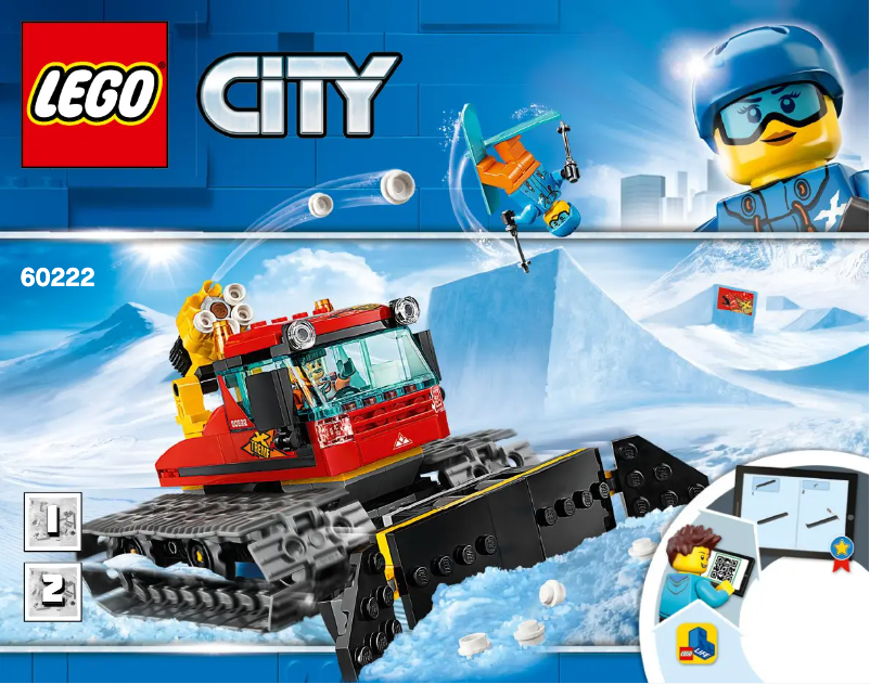 Page 1 de la notice Manuel utilisateur Lego City 60222