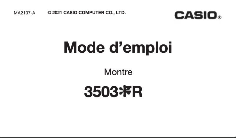 Image de la première page du manuel de l'appareil Vintage A100WEF-8A