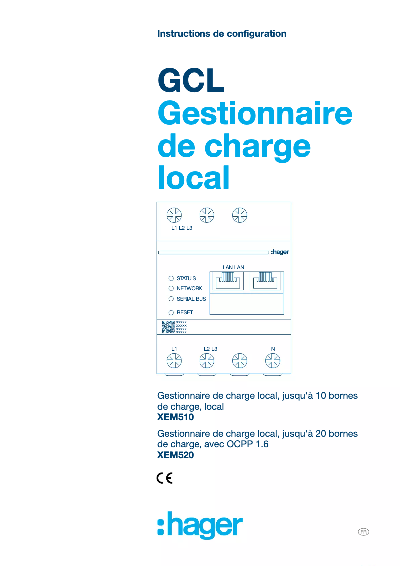 Image de la première page du manuel de l'appareil XEM520