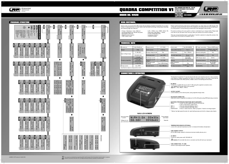 Image de la première page du manuel de l'appareil QC-V1