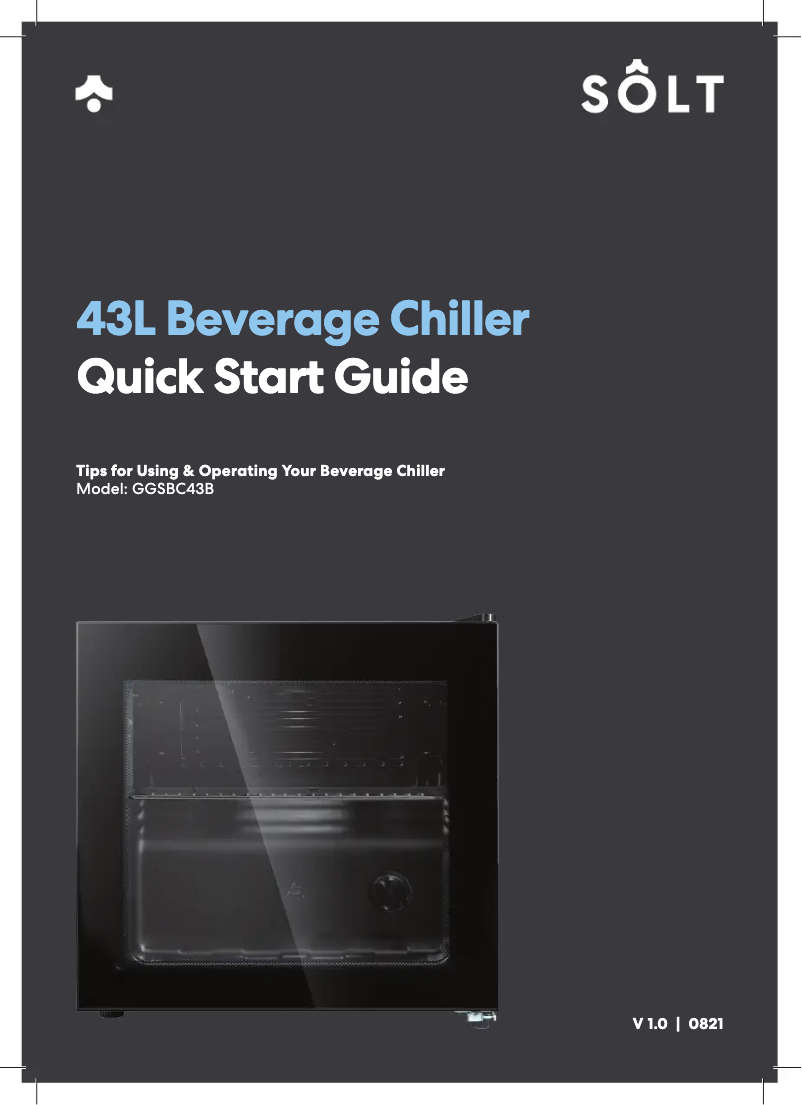 Image de la première page du manuel de l'appareil GGSBC43B