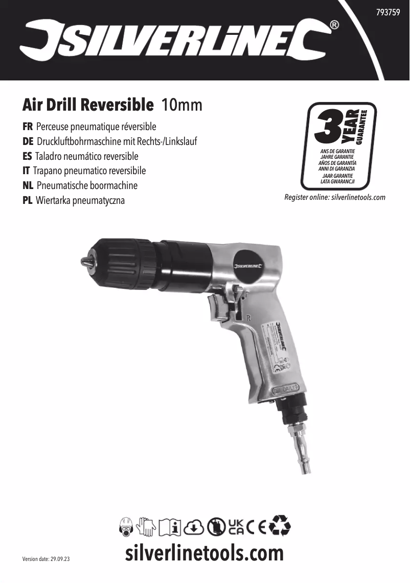 Image de la première page du manuel de l'appareil 793759