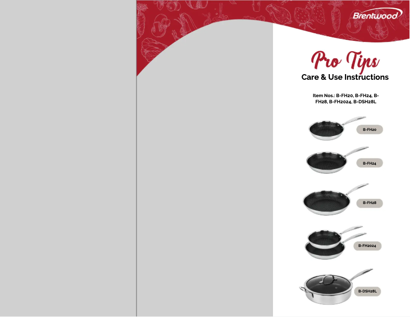 Page 1 de la notice Manuel utilisateur Brentwood B-DSH28L