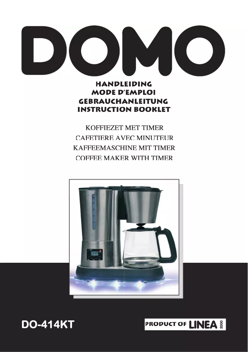 Page n°1 - Manuel utilisateur Domo DO414KT