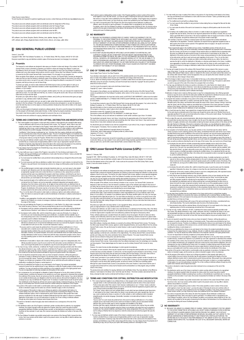 Page n°1 - Manuel utilisateur Samsung BD-C8200S