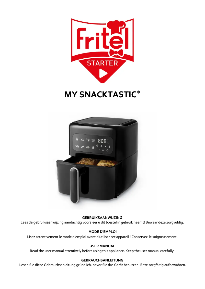 Page n°1 - Manuel utilisateur Fritel SnackTastic ST 4303