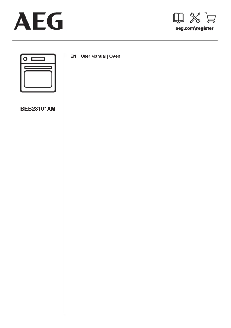 Page n°1 - Manuel utilisateur AEG BEB23101XM
