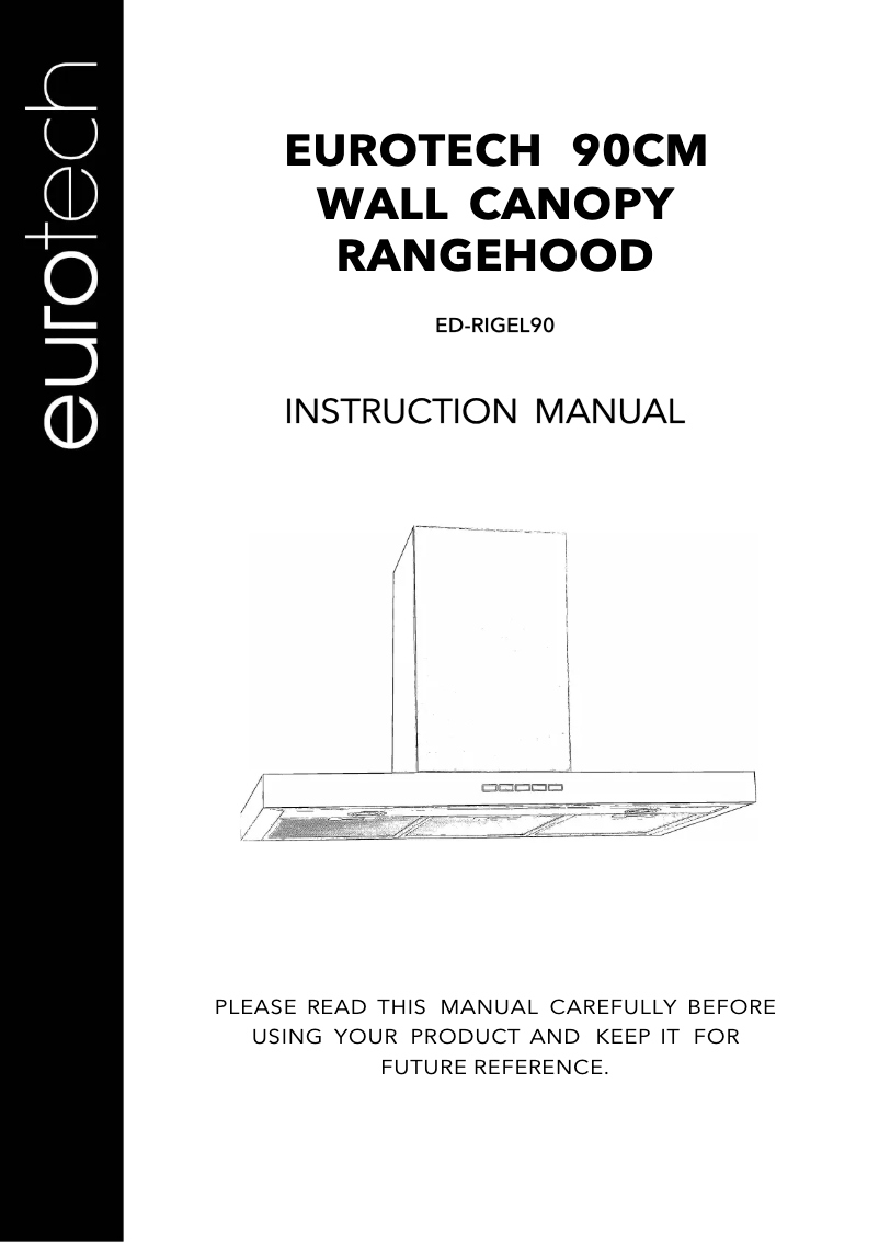 Page 1 de la notice Manuel utilisateur Eurotech ED-RIGEL90