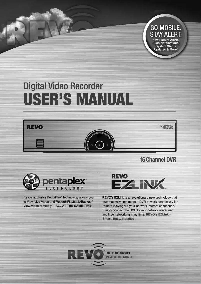 Página 1 del manual Manual de usuario REVO R16DVR5