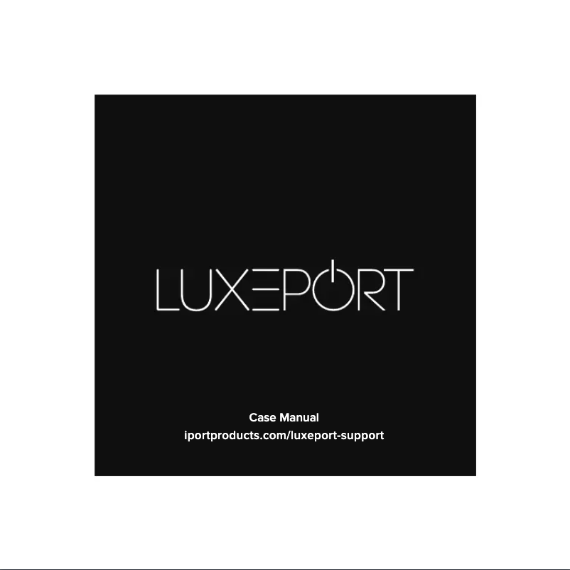 Page 1 de la notice Manuel utilisateur iPort 71017