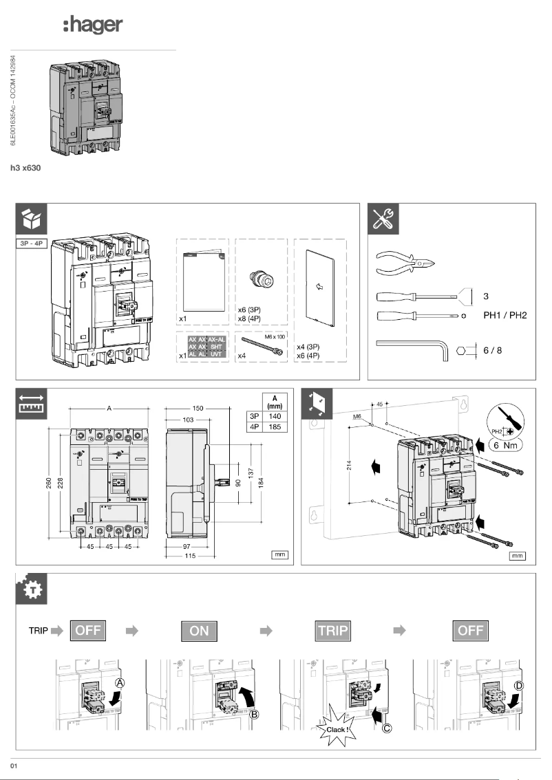 Image de la première page du manuel de l'appareil HNJ250DR