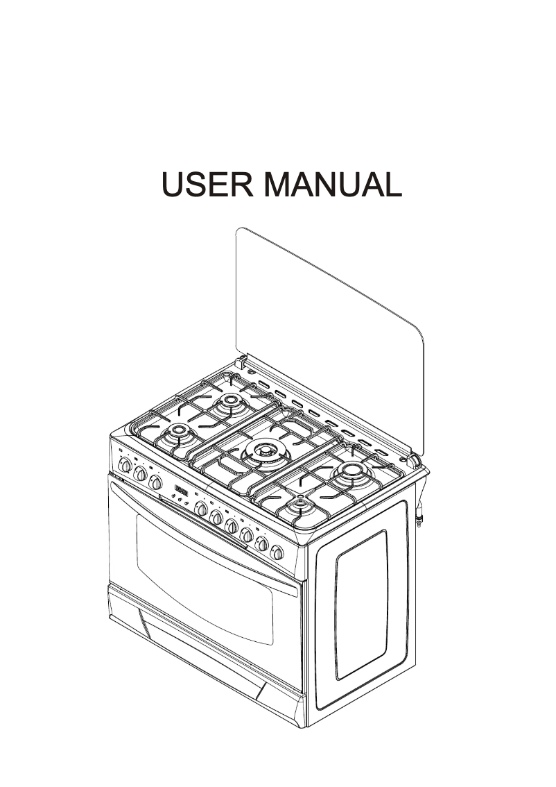 Page 1 de la notice Manuel utilisateur Wolf Power WGC9060B