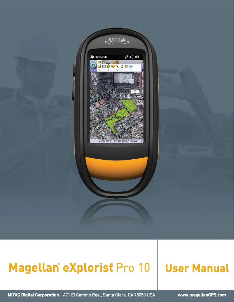 Page n°1 - Manuel utilisateur Magellan eXplorist Pro 10