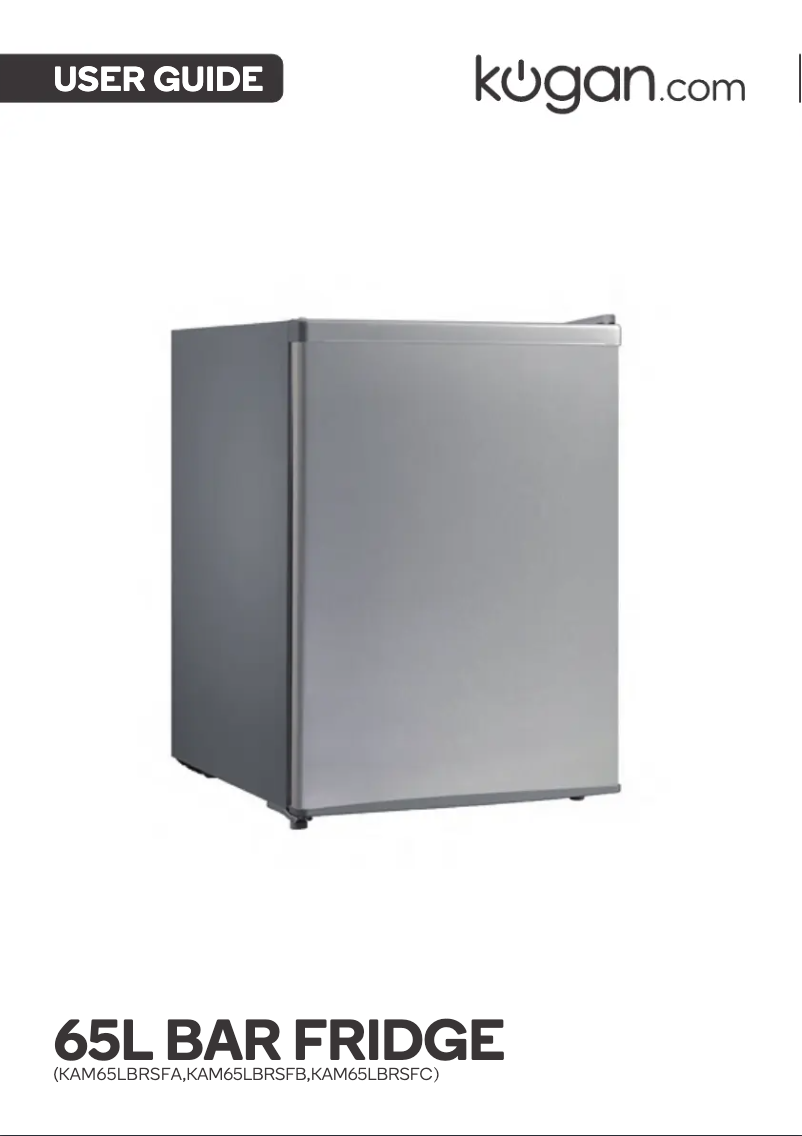 Image de la première page du manuel de l'appareil KAM65LBRSFC